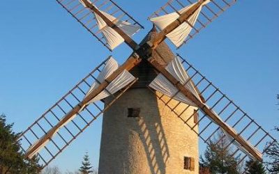 Moulin à vent de Montceau-et-Echarnant